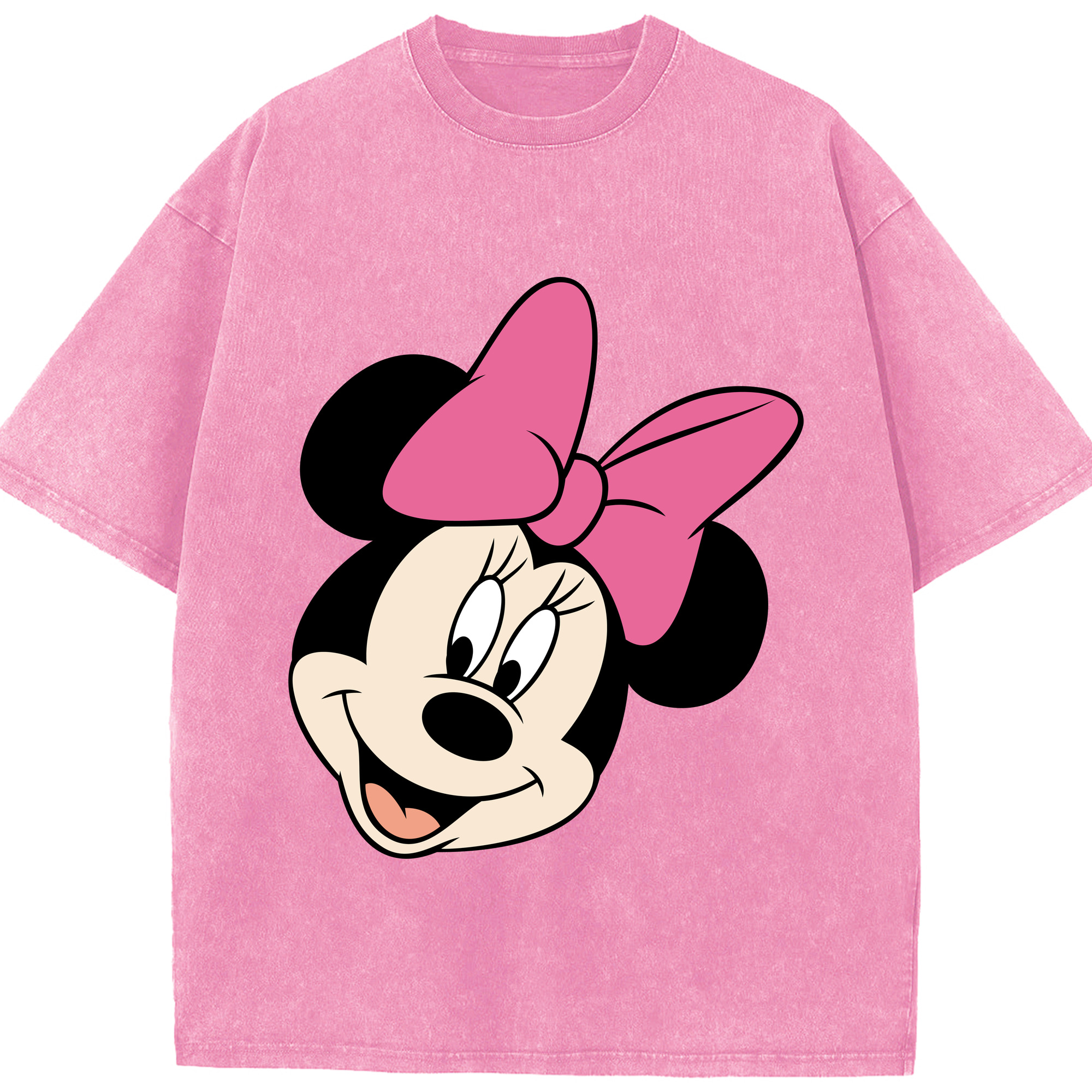 （画像用） ミッキーマウス Mickey Mouse 綿100% ヴィンテージ風 半袖Tシャツ（フロントプリント）